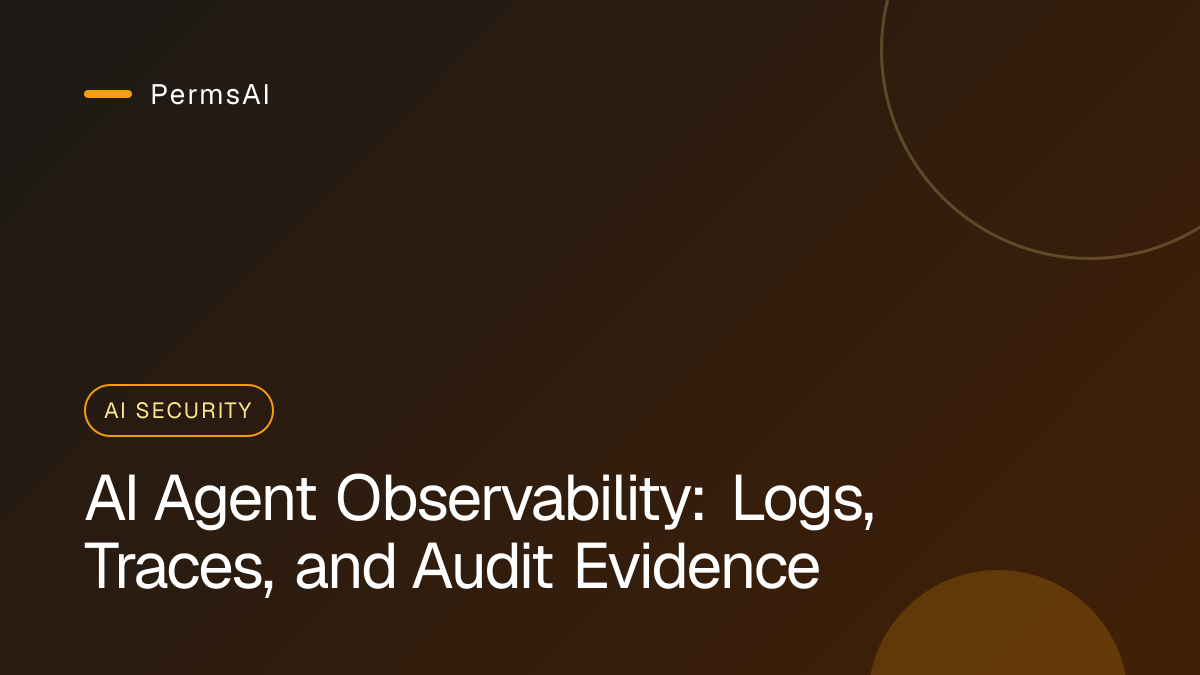 AI Agent Observability: Logs, Traces, and Audit Evidence featured image