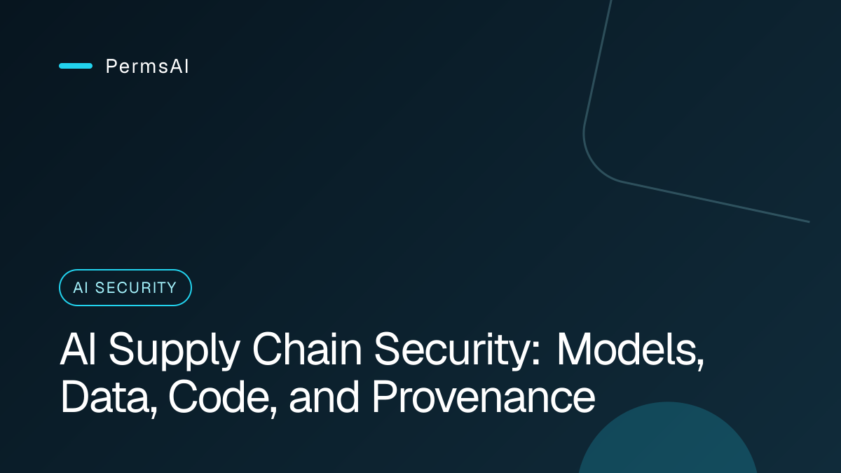 AI Supply Chain Security: Models, Data, Code, and Provenance featured image