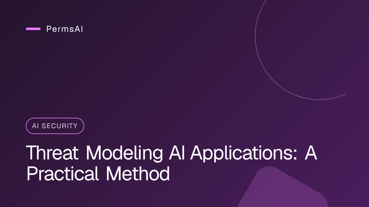 Threat Modeling AI Applications: A Practical Method featured image