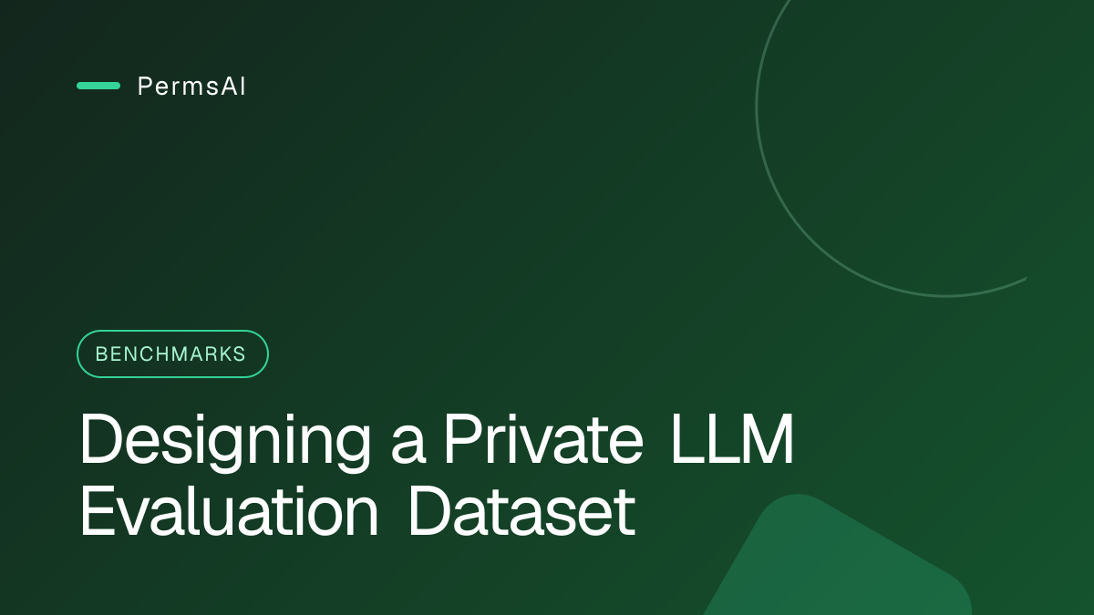 Designing a Private LLM Evaluation Dataset featured image