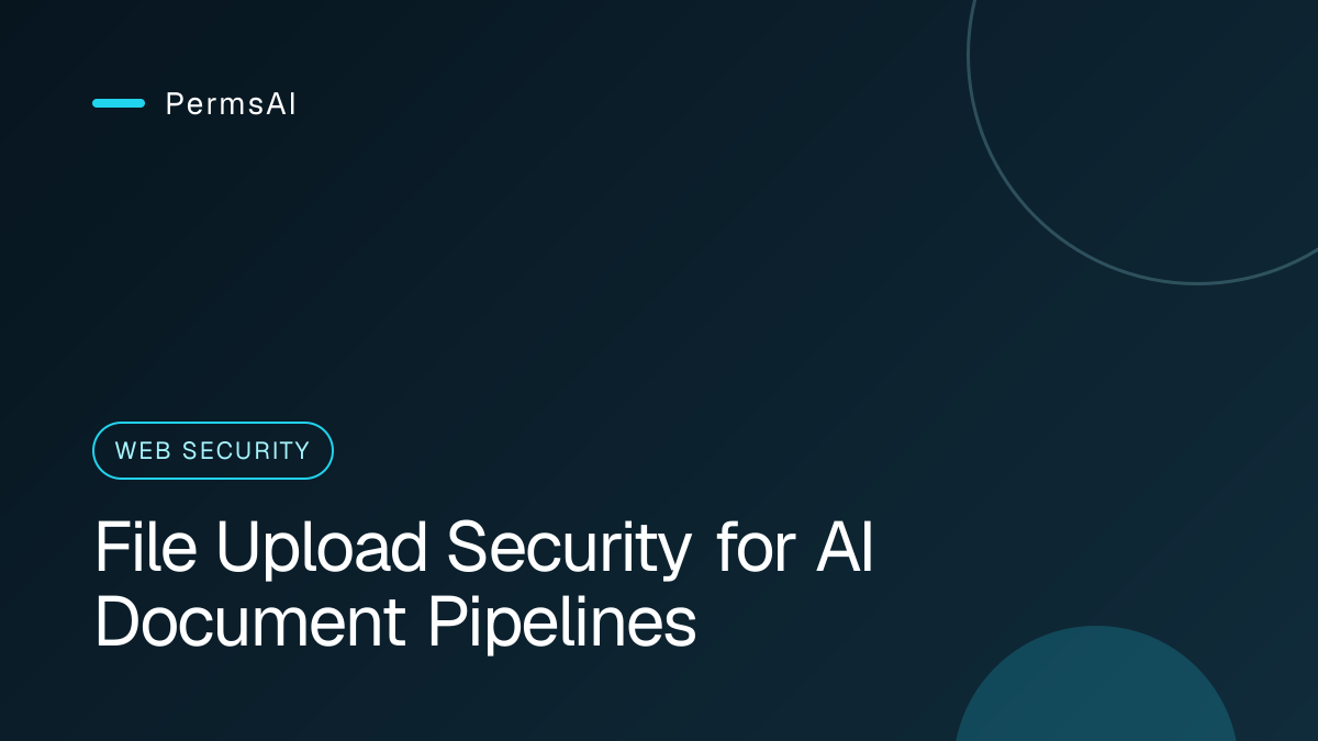 File Upload Security for AI Document Pipelines featured image
