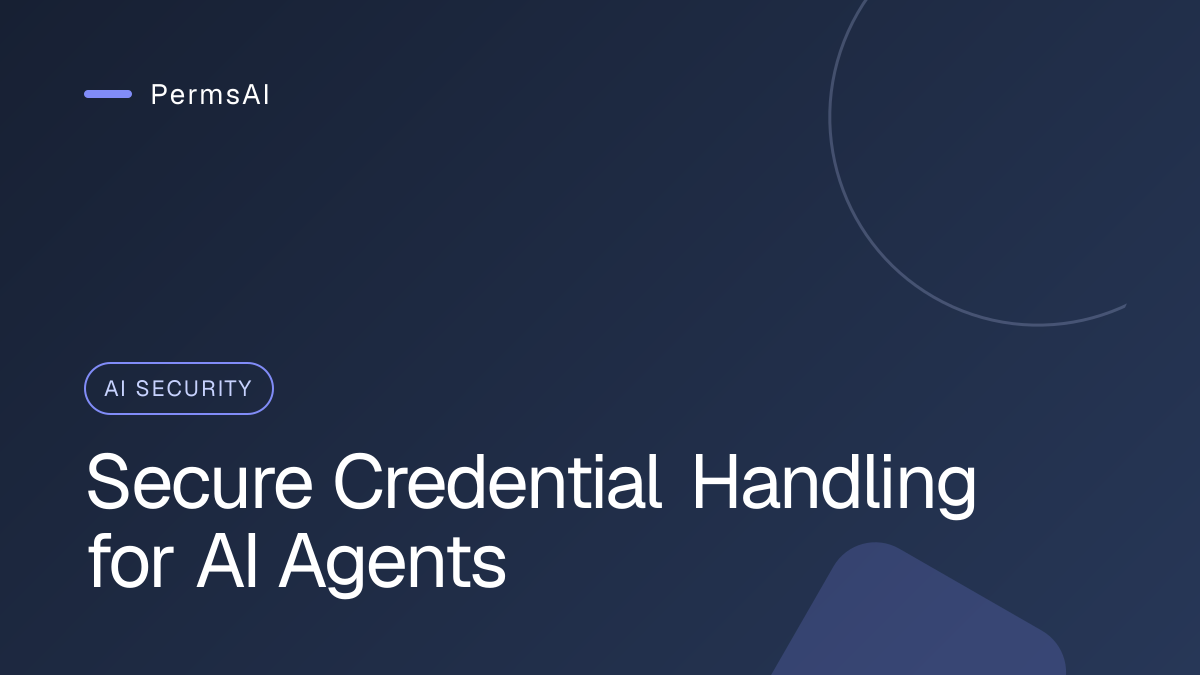 Secure Credential Handling for AI Agents featured image